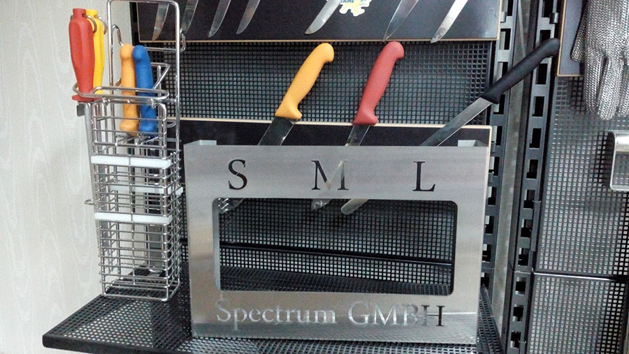 Держатель для перчаток и бахил из нержавейки