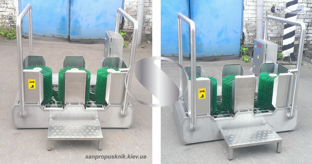 Санпропускник для обуви и сапог Санпропускник станция гигиены для обуви